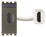 Arke HDMI Outlet Socket Connector White