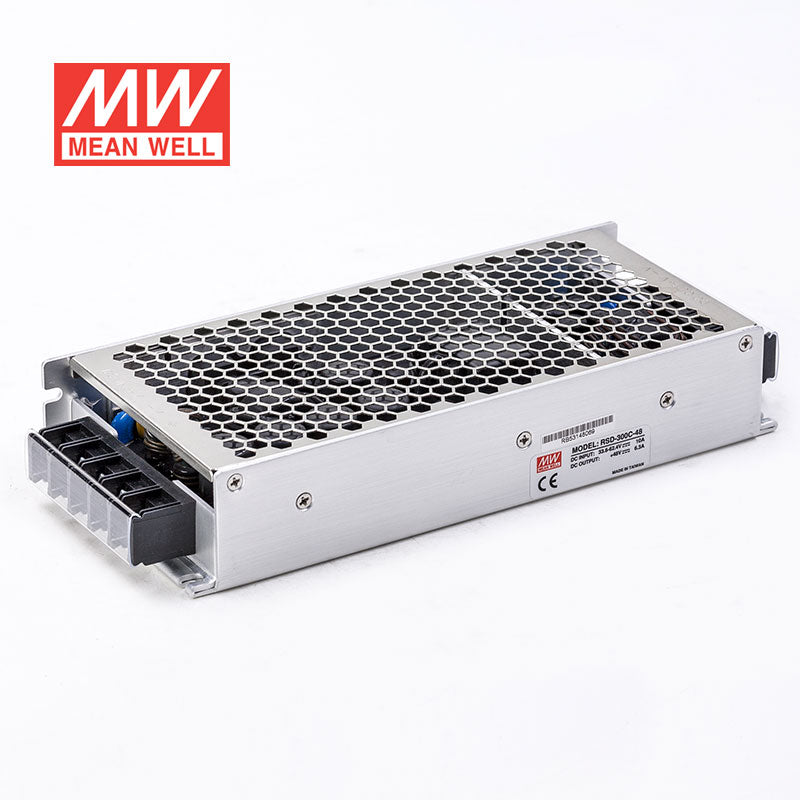 Mean Well RSD-300C-48 DC-DC Converter - 201.6W - 33.6~62.4V in 48V out 5.7A