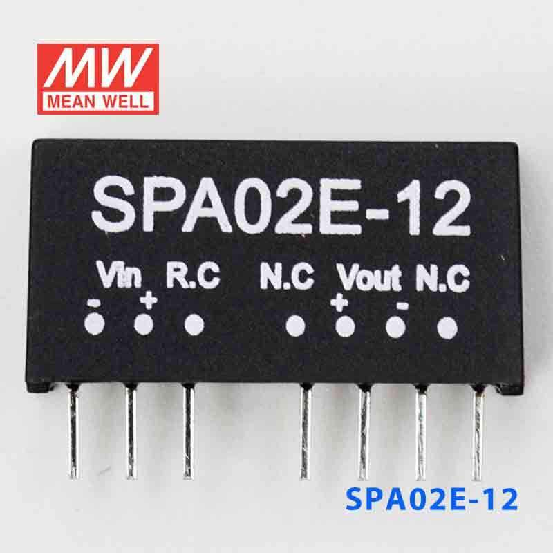 Mean Well SPA02E-12 DC-DC Converter - 1.8W - 4.5~9V in 12V out - PHOTO 2