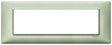 Vimar Plana Plate 7M Metallized Green