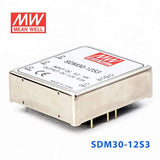 Mean Well SDM30-12S3 DC-DC Converter - 16.5W - 9.2~18V in 3.3V out 5A - PHOTO 1
