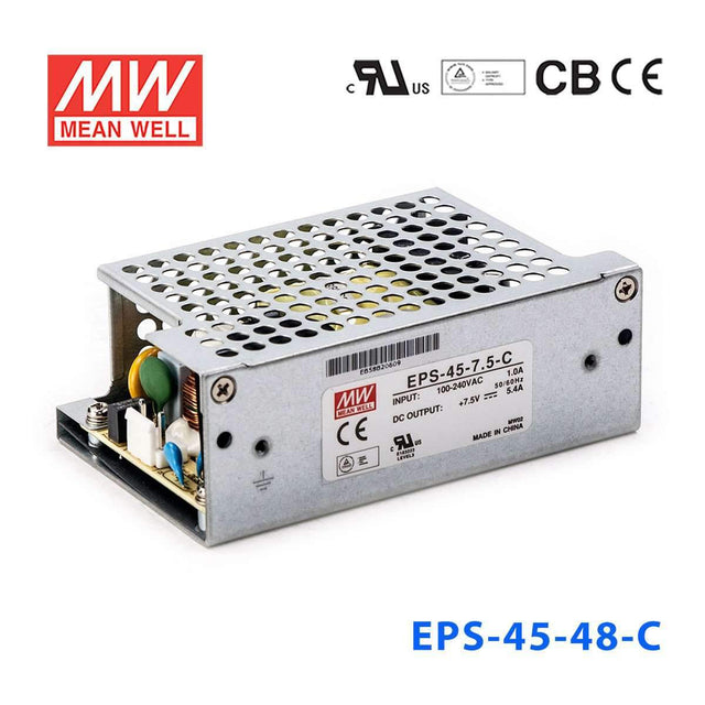 Mean Well EPS-45-48-C Power Supply 48W 48V 1A