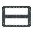 vimar VM-20620 Frame 14M with Screws Black