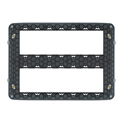 vimar VM-20620 Frame 14M with Screws Black