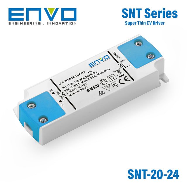Envo EV-SNT-20-24 Super Thin LED Driver 20W 24V 833mA