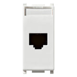 Plana RJ45 Cat6 Netsafe UTP 110 Outlet white