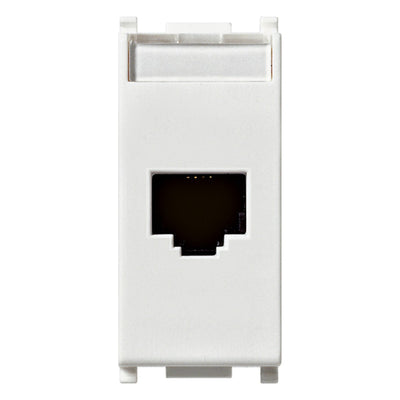 Plana RJ45 Cat6 Netsafe UTP 110 Outlet white