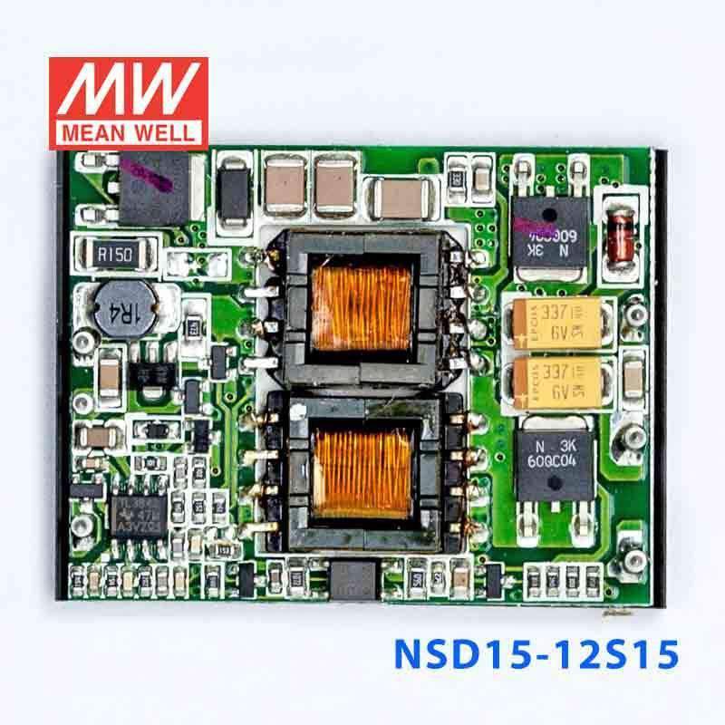 Mean Well NSD15-12S15 DC-DC Converter - 15W - 9.4~36V in 15V out 1A - PHOTO 4