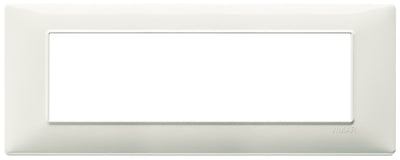 Vimar Plana Plate 7M Technopolymer Ivory