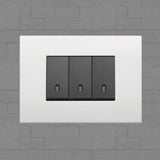 Vimar Arke Plastic 3 Gang switch - White - 16A - PHOTO 13