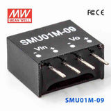 Mean Well SMU01M-09 DC-DC Converter - 1W - 10.8~13.2V in 9V out 110mA