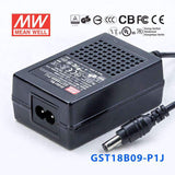 Mean Well GST18B09-P1J Power Supply 18W 9V 2A