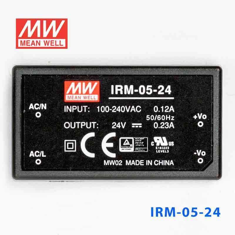 Mean Well IRM-05-24 Switching Power Supply 5.52W 24V 0.23A - Encapsulated - PHOTO 2
