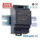 Mean Well DDR-60G-12 DC-DC Converter - 60W - 9~36V in 12V out 5A