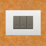 Vimar Arke Plastic 3 Gang switch - White - 16A - PHOTO 24