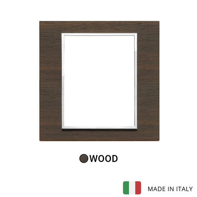Vimar Eikon Evo Plate 8(4+4)M Wood Wenge