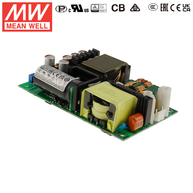 Mean Well LOP-400-48 400W 5"×3" Low Profile Open Frame Power Supply 48V