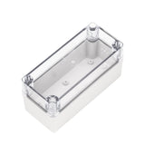 Boxco S-Series 80x160x85mm Plastic Enclosure, IP67, IK08, ABS, Transparent Cover, Screw Type - PHOTO 3
