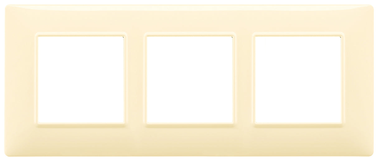 Vimar Plana Plate 6M Technopolymer Cream
