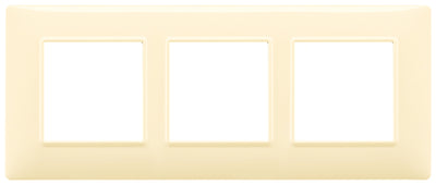 Vimar Plana Plate 6M Technopolymer Cream