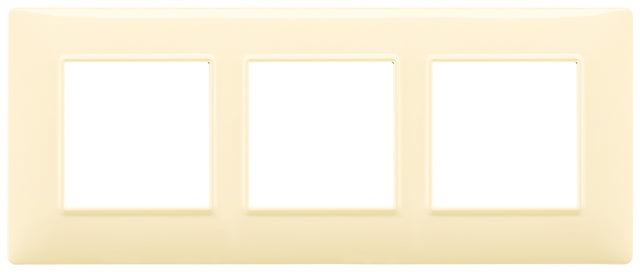 Vimar Plana Plate 6M Technopolymer Cream