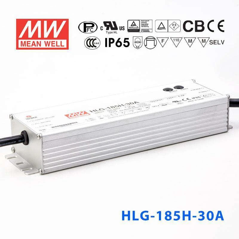 Mean Well HLG-185H-30A Power Supply 185W 30V - Adjustable 6.2A