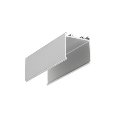 Archilight VARIO 08 Extrusion Profile Driver Cover - 2 Meter - Silver