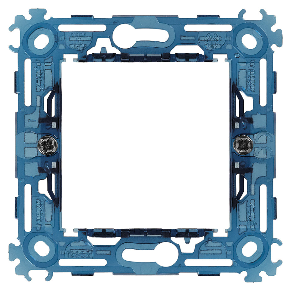 Vimar VM-19602 Frame 2M with Claws 71mm Blue