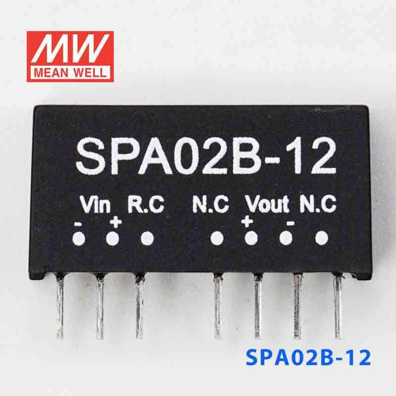 Mean Well SPA02B-12 DC-DC Converter - 2W - 18~36V in 12V out - PHOTO 2