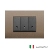 Vimar Arke Metal 3 Gang switch - Dark Bronze - 16A - PHOTO 27