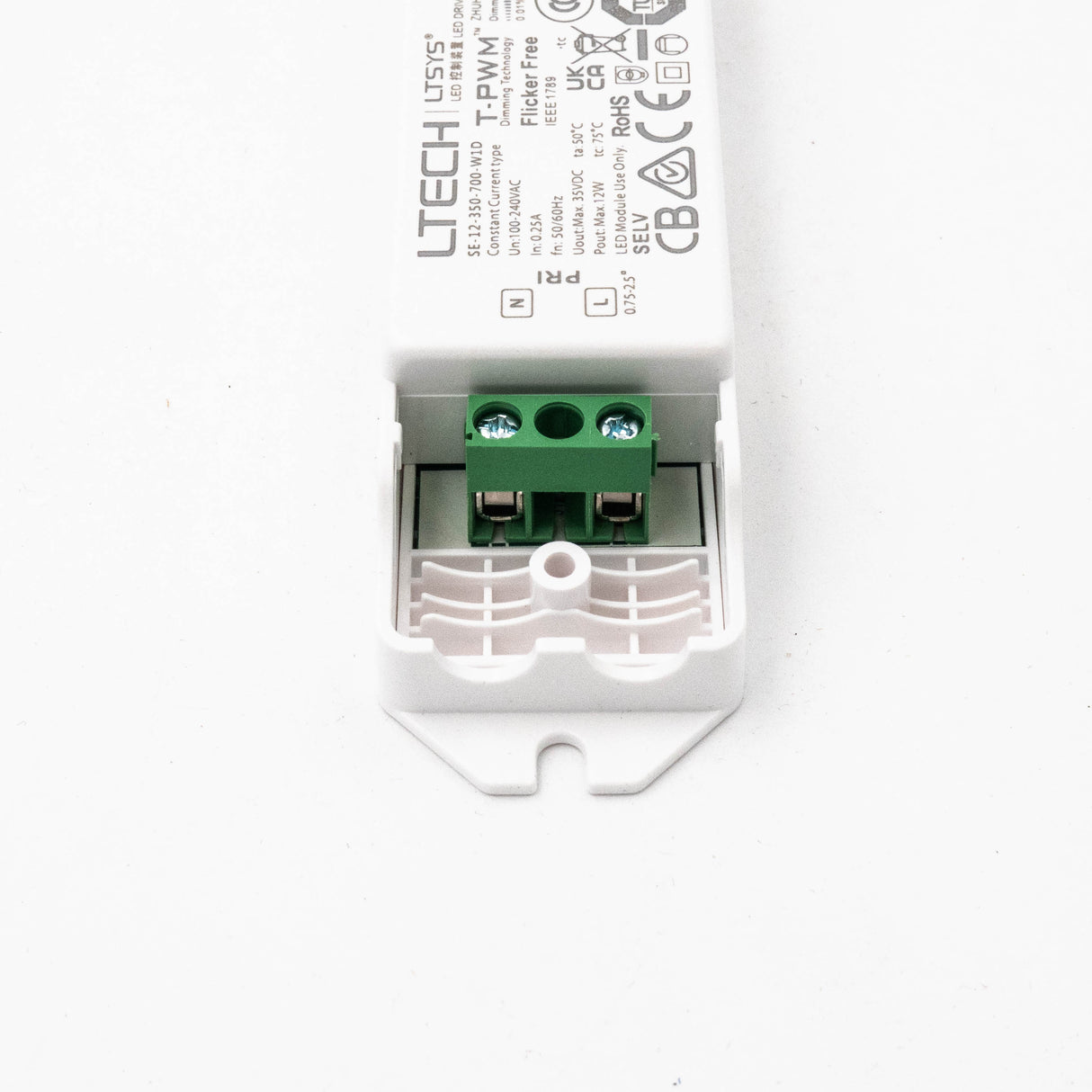 LTECH SE-12-350-700-W1D 12W  350mA ~ 700mA  CC DALI2 LED Driver - Selectable Output - PHOTO 4