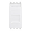 Eikon RJ45 Cat 6 UTP Outlet With Cover White