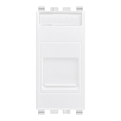 Eikon RJ45 Cat 6 UTP Outlet With Cover White