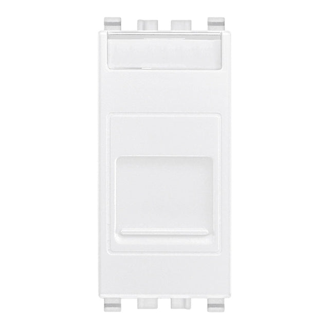 Eikon RJ45 Cat 6 UTP Outlet With Cover White