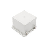 Boxco P-Series 150x150x120mm Plastic Enclosure, IP67, IK08, PC, Grey Cover, Molded Hinge and Latch Type - PHOTO 2