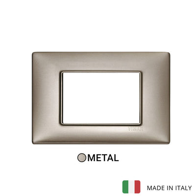 Vimar Plana Plate 3M met. Pearl Nickel
