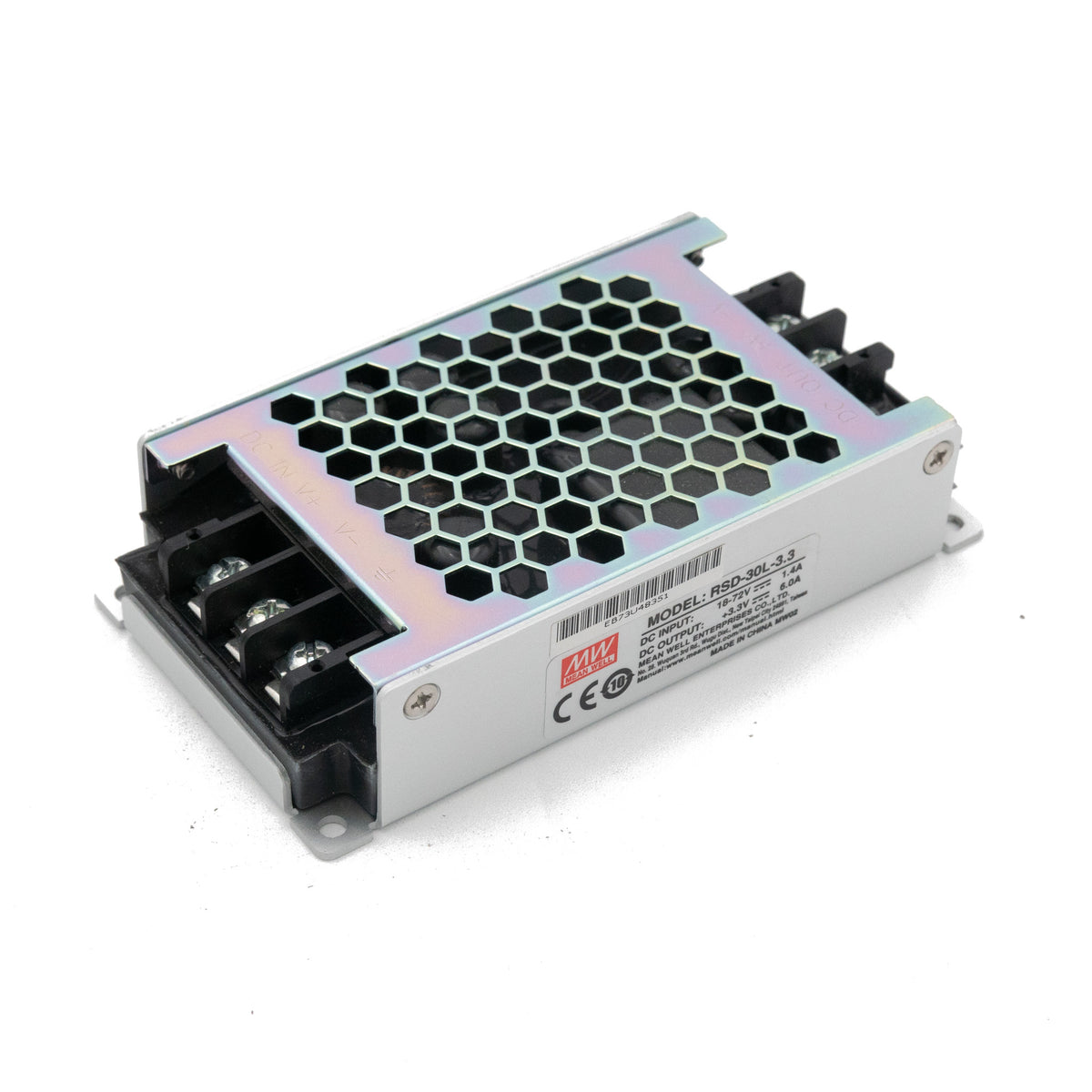 Mean Well RSD-30L-3.3 DC-DC Converter - 19.8W - 18~72V in 3.3V out 6A - PHOTO 1