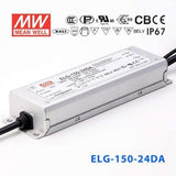 Mean Well ELG-150-24DA Power Supply 150W 24V - DALI 6.25A