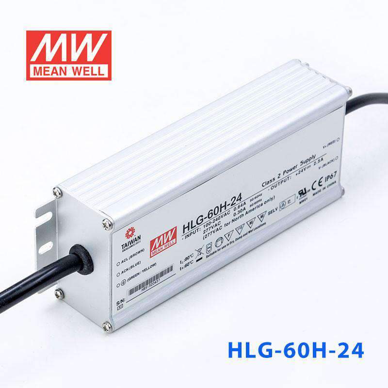 Mean Well S-HLG-60H-24 Power Supply 60W 24V with AU/NZ plug 2.5A - PHOTO 1
