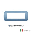 Vimar Arke Round Plate 7M Technopolymer Blue