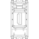 Eikon HDMI Outlet Socket Connector White - PHOTO 2