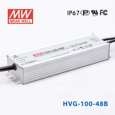 Mean Well HVG-100-48AB Power Supply 100W 48V - Adjustable and Dimmable 2A