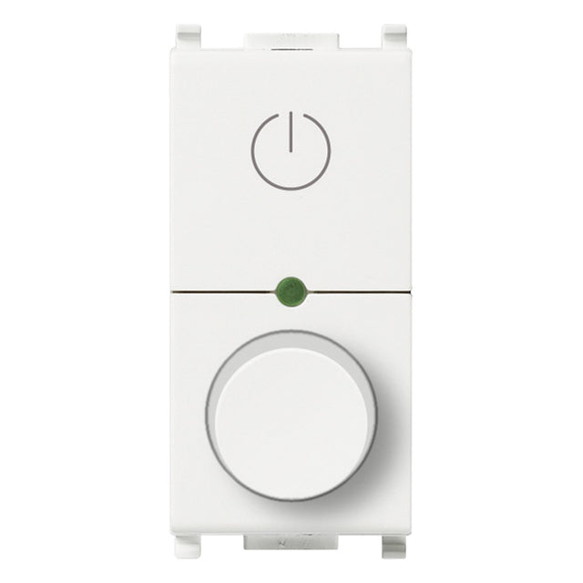 Vimar Plana Universal Master Rotary Dimmer 230V White
