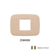 Vimar Arke Round Plate 2centrM Wood Maple