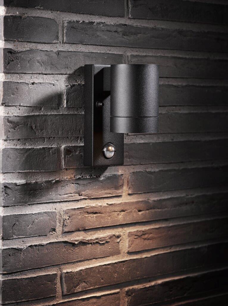 Nordlux Wall Tin Maxi Sensor Black - PHOTO 1