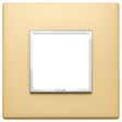 Vimar Eikon Evo Plate 2M Aluminium Satin Gold