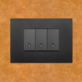 Vimar Arke Plastic 3 Gang switch - Black - 16A - PHOTO 18