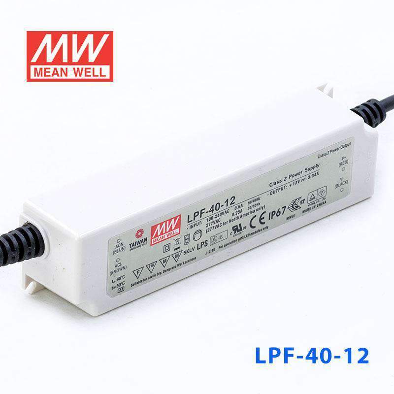Mean Well LPF-40-12 Power Supply 40W 12V 3.34A - PHOTO 1