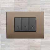 Vimar Arke Metal 3 Gang switch - Dark Bronze - 16A - PHOTO 6