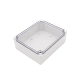 Boxco M-Series 150x180x60mm Plastic Enclosure, IP67, IK08, ABS, Transparent Cover, Screw Type - PHOTO 1